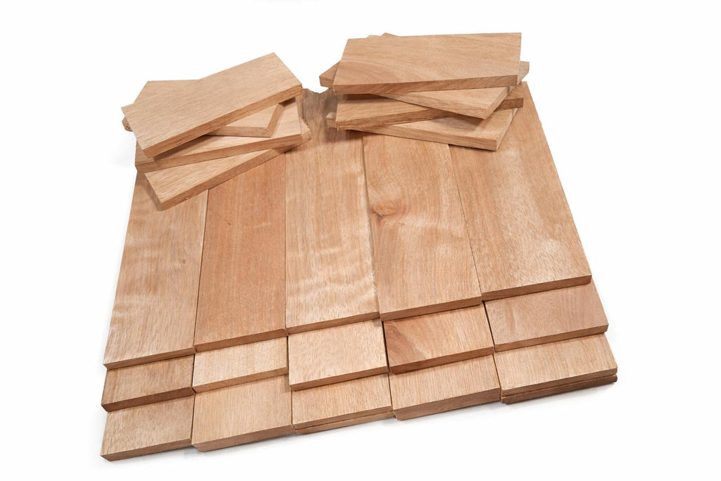 Pink Mahogany boards, exact set of 4, minimum 11.5 in long