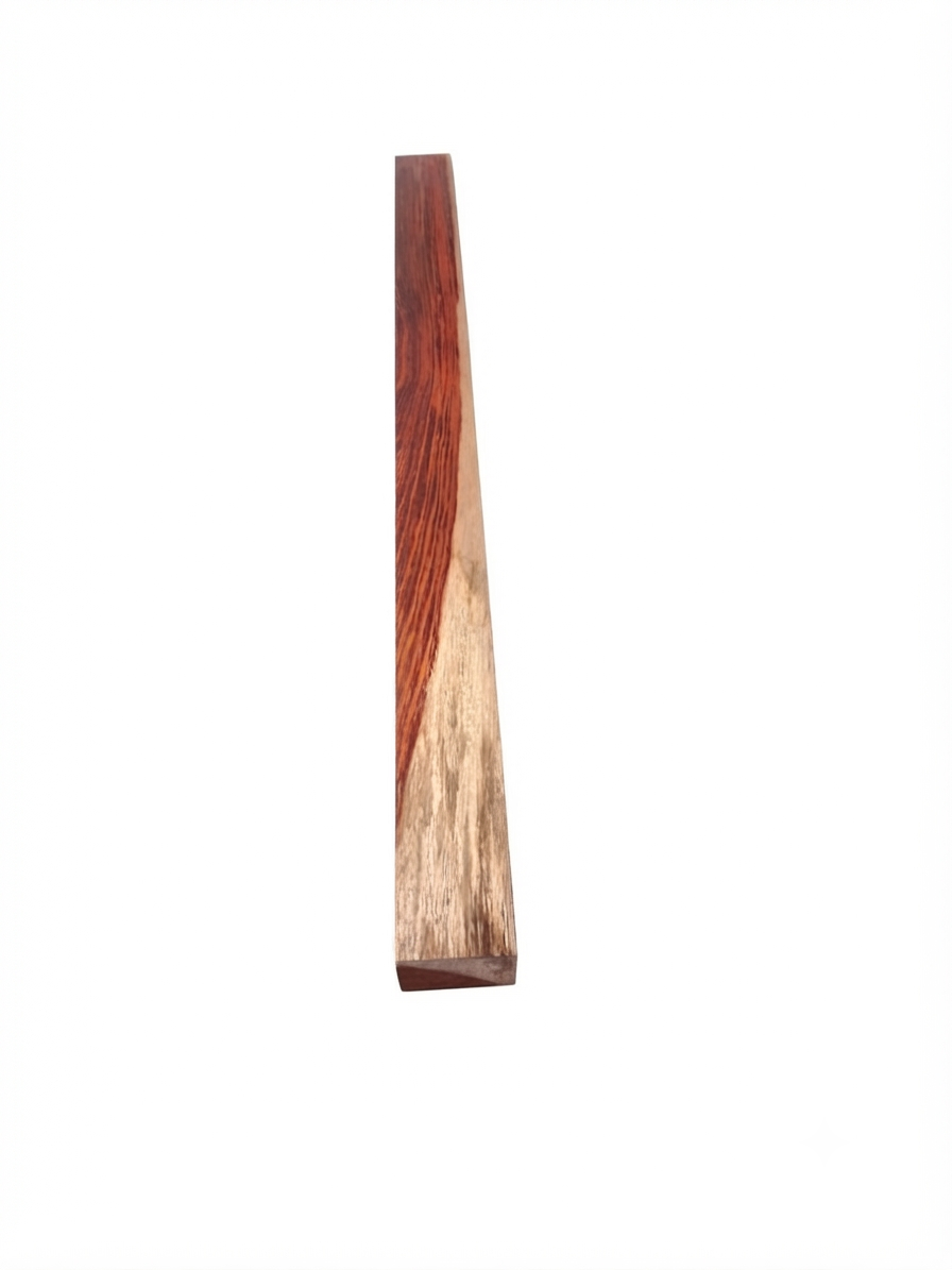 Premium Red Mahogany hardwood board with straight grain