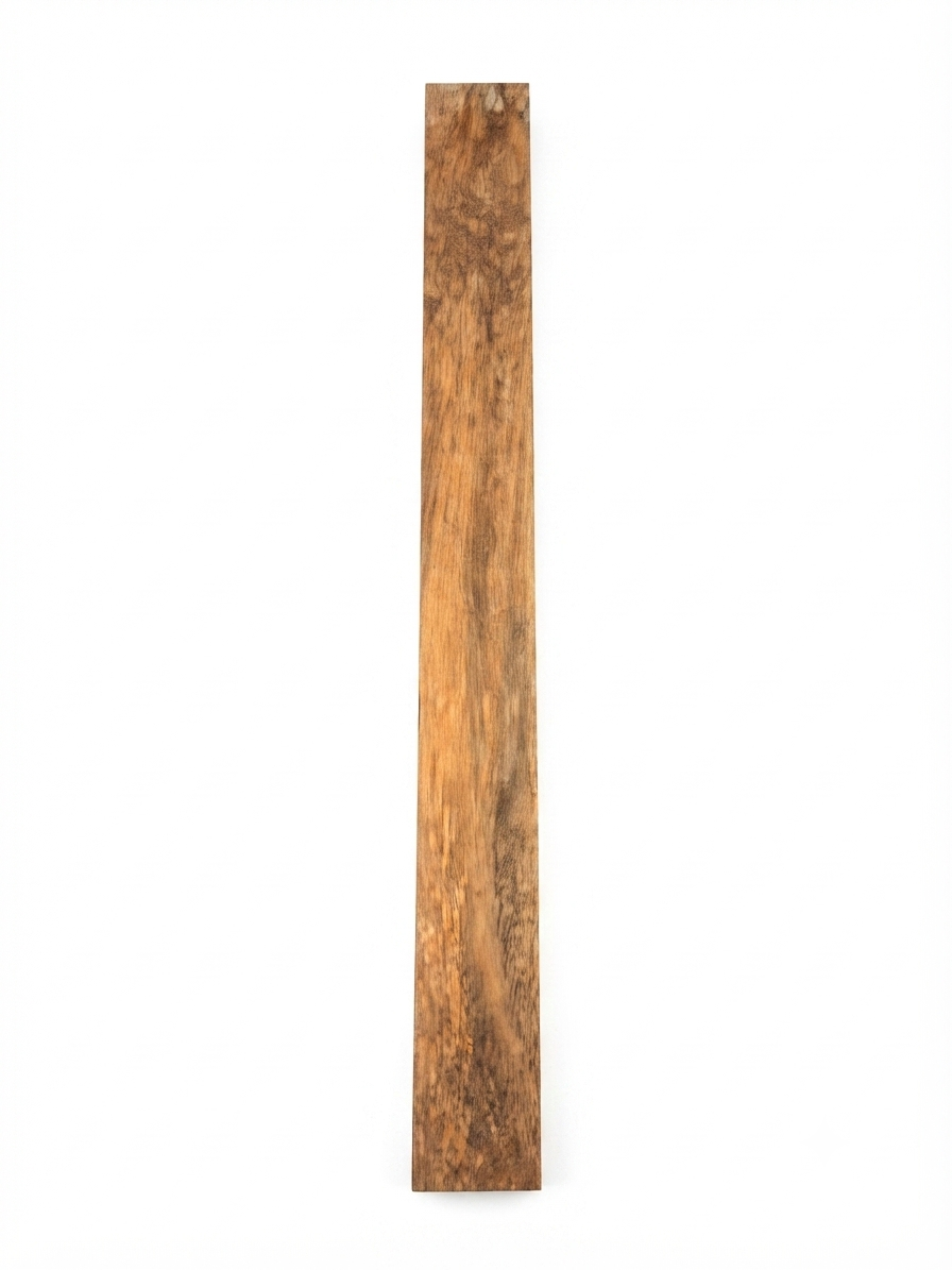 Spalted exotic hardwood board, exact 33.25 in, marbled figure