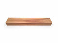 Rose-red exotic hardwood turning blank, exact 12 in piece, 331 g