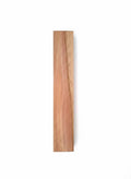 Pink exotic wood turning blank, 10.5 in, peach-copper tones
