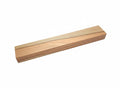 Lignum Vitae-type exotic hardwood blank, 15 in, honey-gold grain