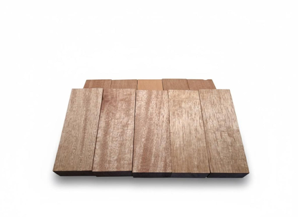 Silky exotic hardwood blanks, pack of 2, 6 in handle stock