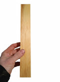 Golden-yellow exotic wood blank, 11.25 in, straight fine grain