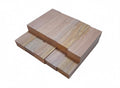Iroko Milicia turning blank, 7 in, golden-honey exotic hardwood