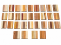 High-density exotic hardwood blank pack, 7 in, dense handle stock