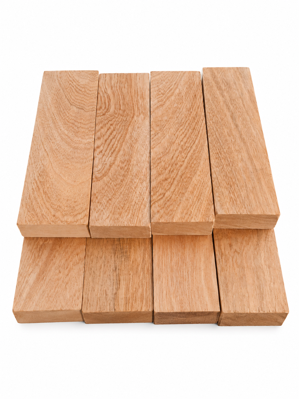 Exotic hardwood blanks, pack of 2, 6 in handle stock