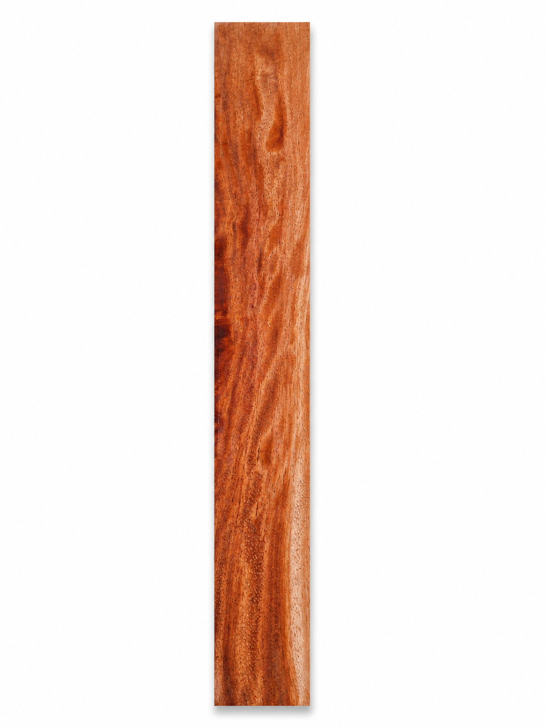 Lignum Vitae turning blank, 27.875 in, dramatic dense figure