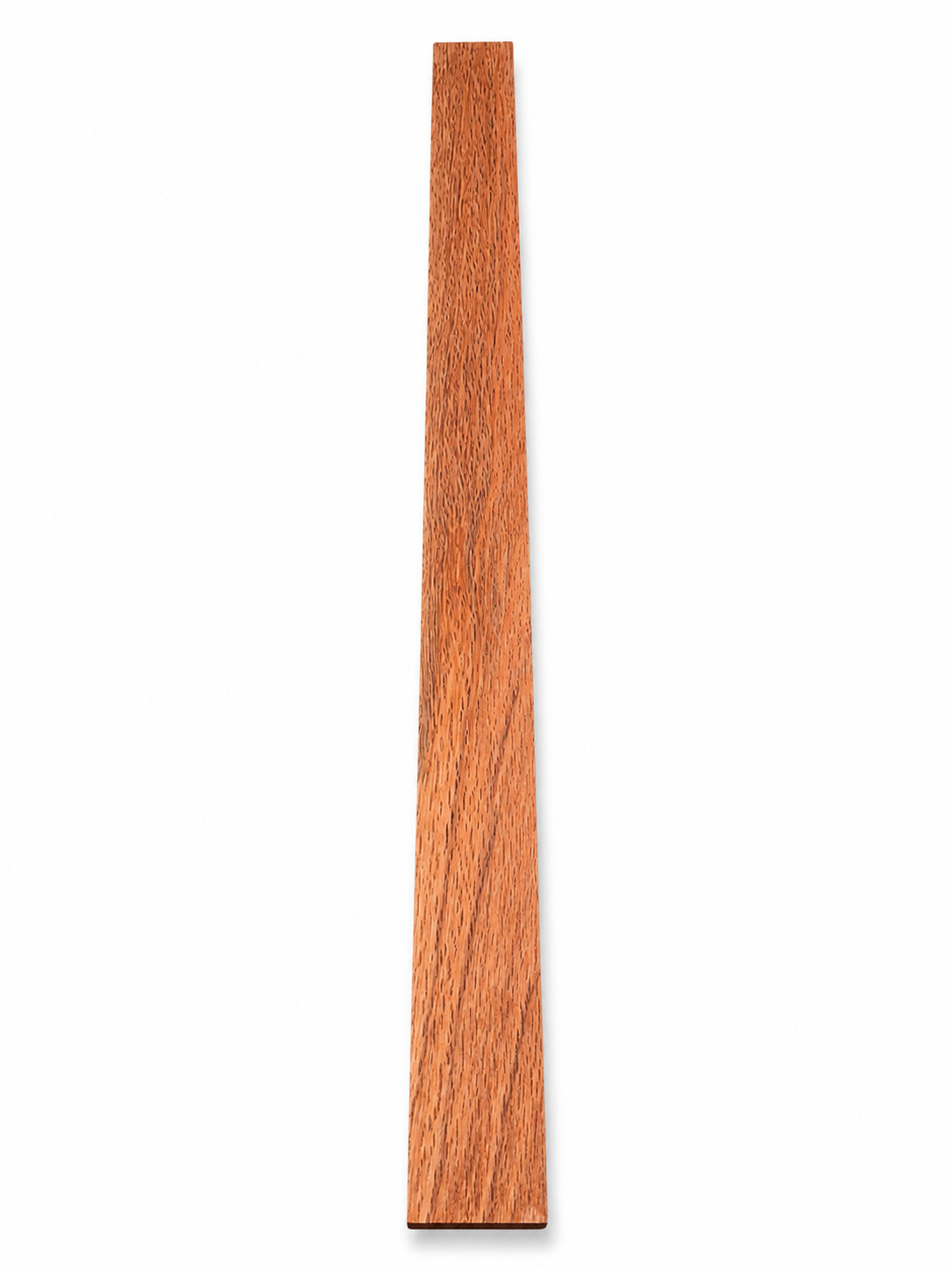 Signature figured hardwood board, 40.75 in, reddish-golden figure
