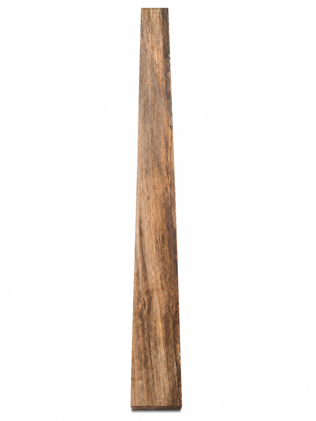 Olive-bronze exotic hardwood board, 33 in, honey undertones