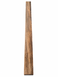 Olive-bronze exotic hardwood board, 33 in, honey undertones