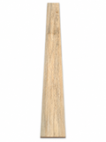 Lot #9 spalted exotic hardwood board, 39 in, cream-honey color
