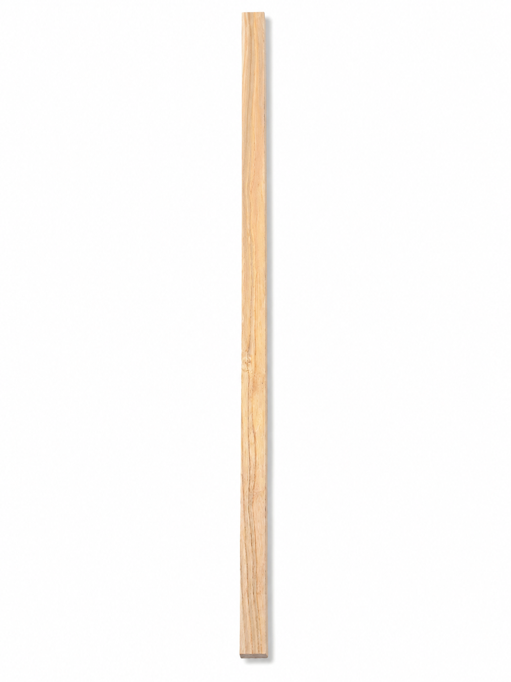Canarywood-type turning blank, 35.125 in, silver-golden grain