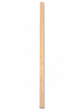 Canarywood-type turning blank, 35.125 in, silver-golden grain