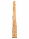 Air-dried White Oak board, 32 in, natural knots and flowing grain