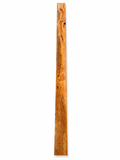 Exotic Burl hardwood board, 37 in, highly figured grain