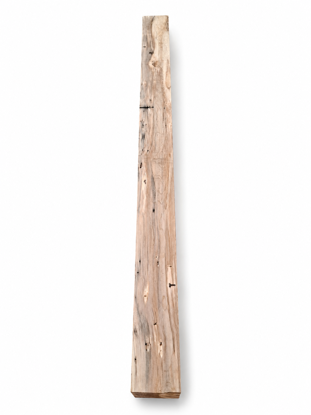 Spalted Maple timber board, 34.5 in, long flowing grain and galleries