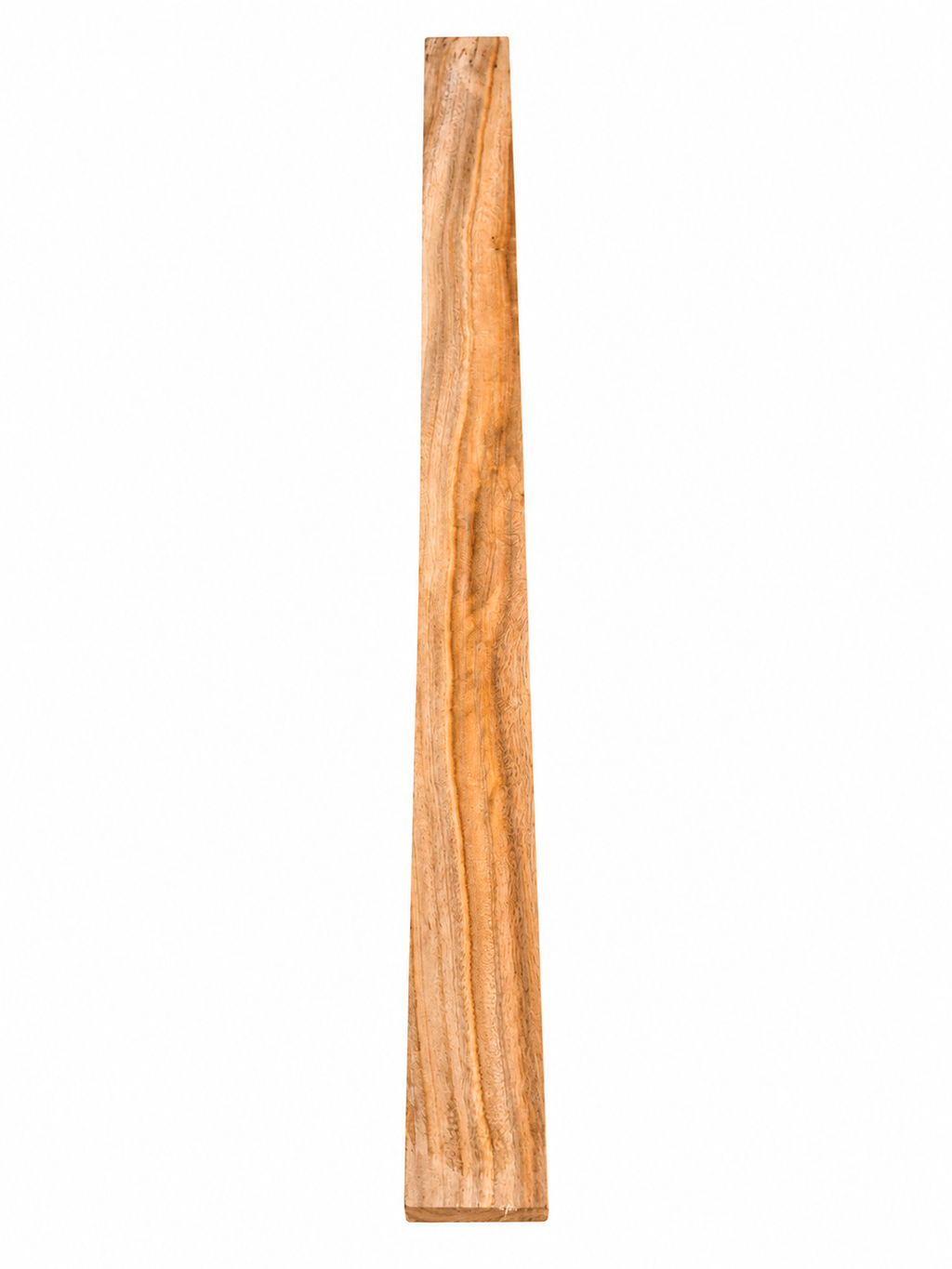 Figured Eucalyptus board, 34.5 in, flowing ribbon grain
