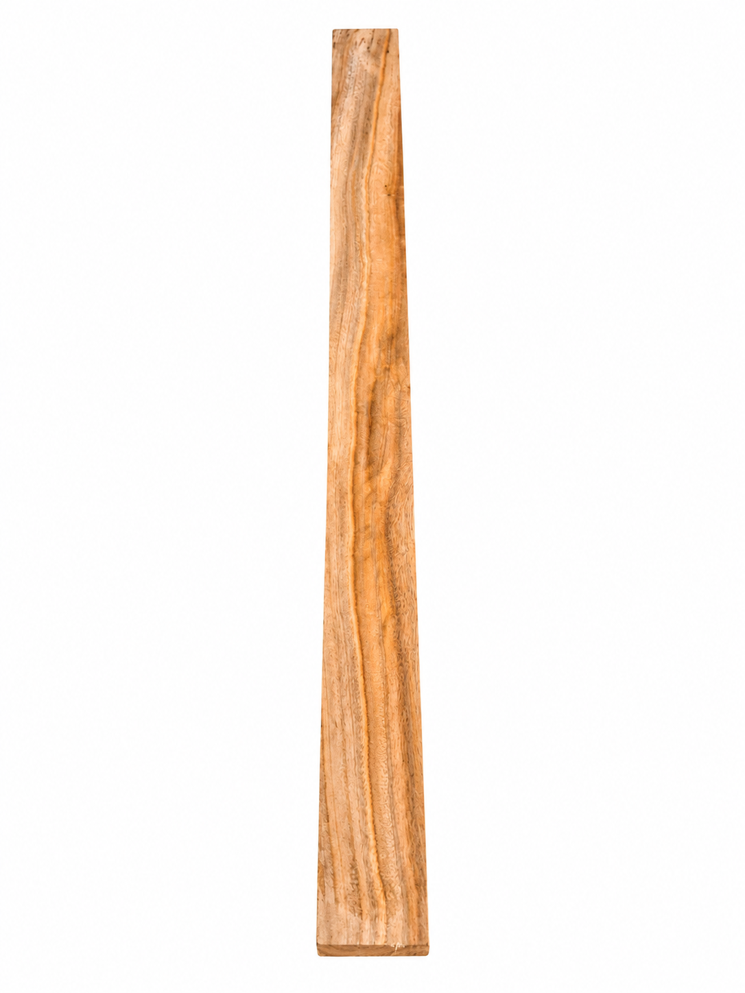 Figured Eucalyptus board, 34.5 in, flowing ribbon grain