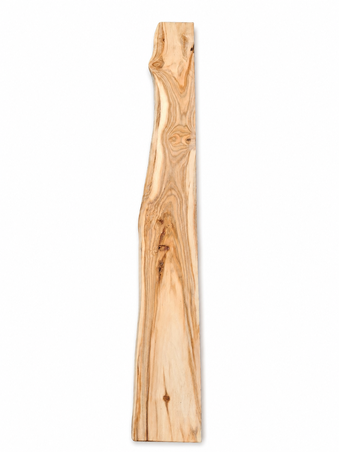 Spalted Yellow Birch Merisier natural forest piece #1, 31.75 in