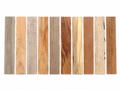 Lot D exotic hardwood board pack, 10 boards, 12 in minimum