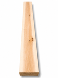 Cedar timber craft block, 37 in, straight grain and natural knots