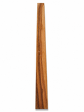 Ultra-dense exotic hardwood board, 34.375 in, refined natural grain