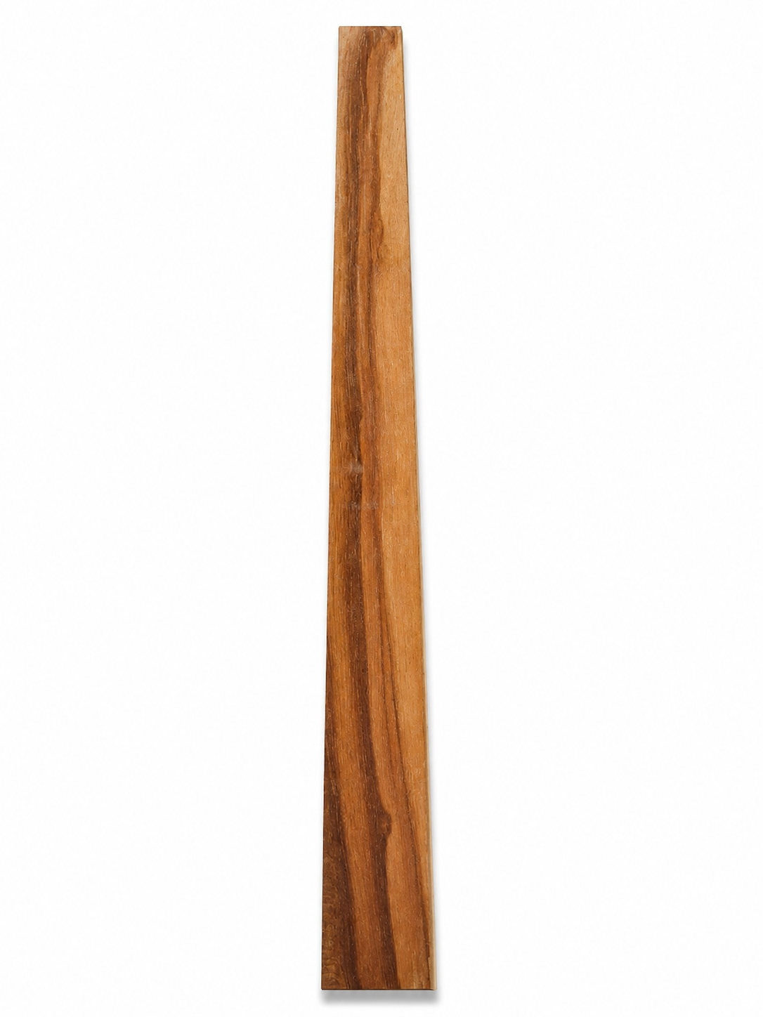 Ultra-dense exotic hardwood board, 34.375 in, refined natural grain