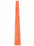 Pink Ivory figured blank, 21 in, salmon-pink color and flowing figure