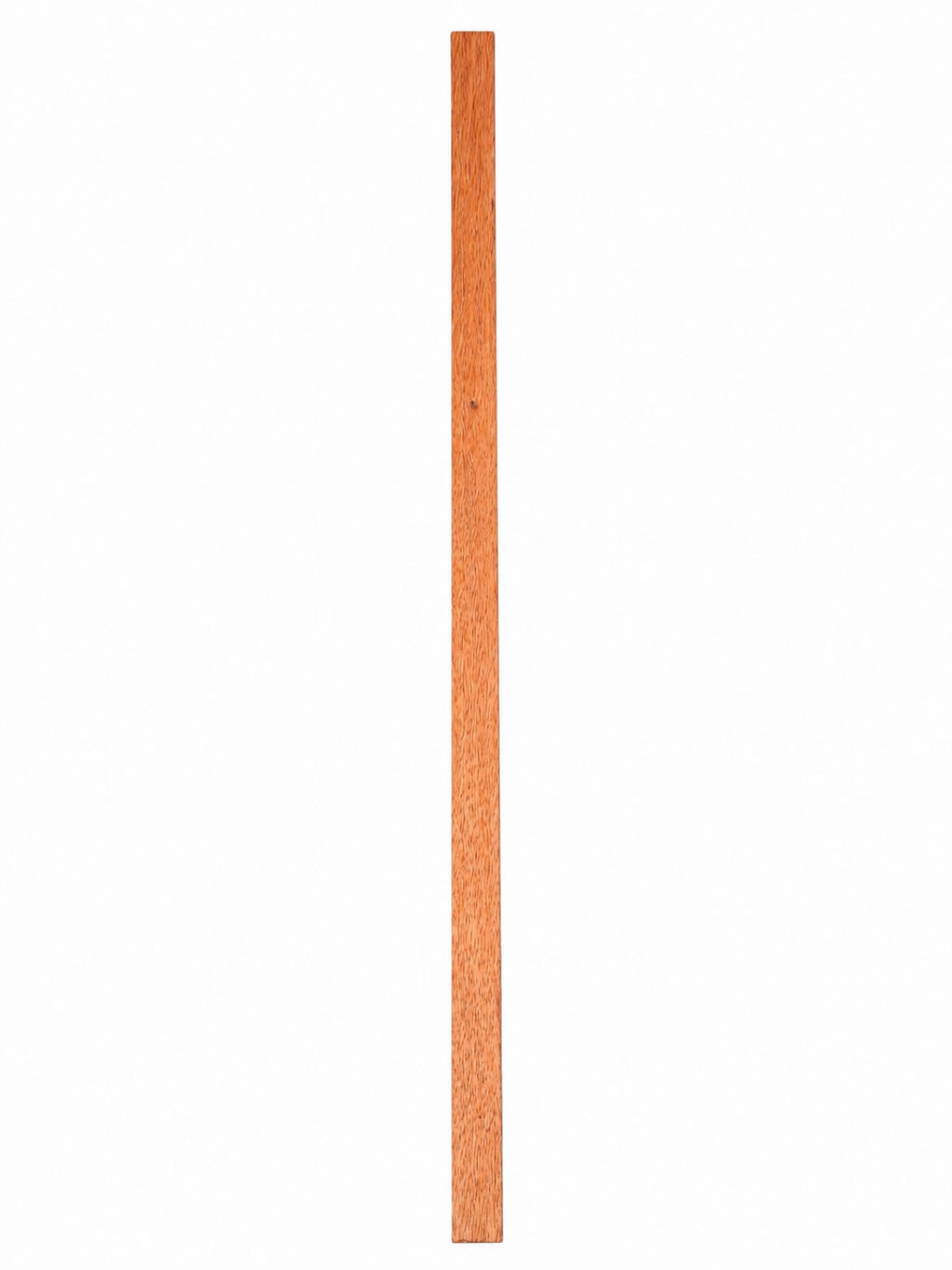 Premium pink exotic hardwood board with fine grain and shimmer