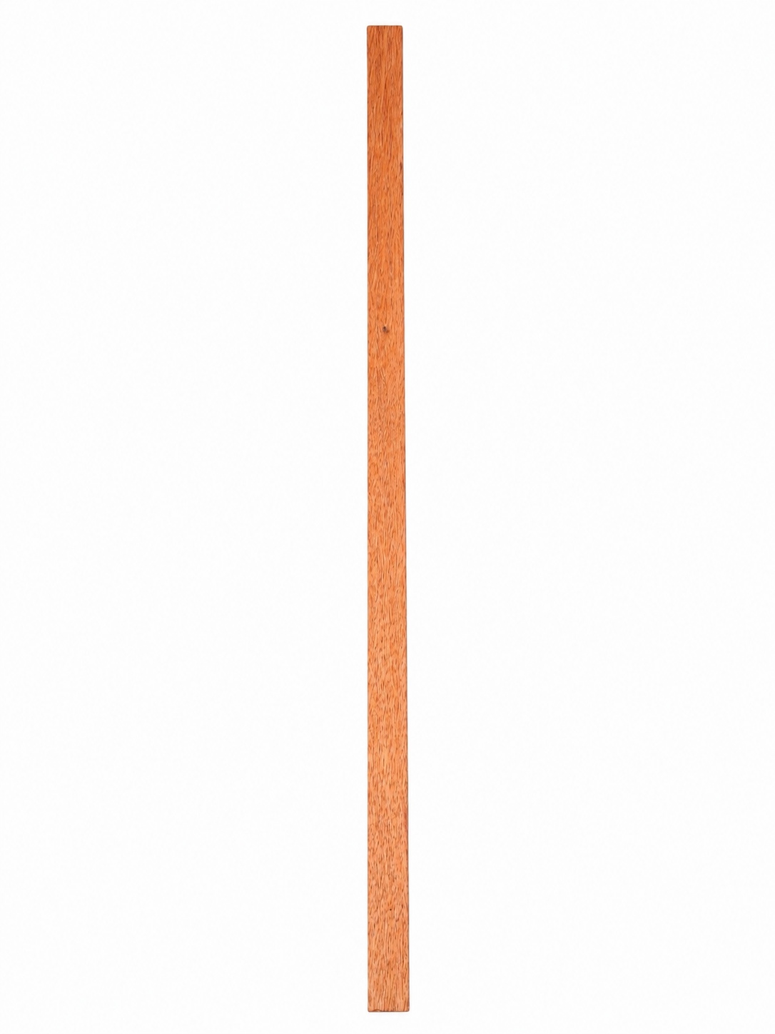 Premium pink exotic hardwood board with fine grain and shimmer