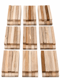 Mechanical pencil blanks, exotic hardwood assortment, 10 pack