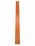 Lot #15 reddish exotic hardwood board, 39.5 in, copper warm brown tones