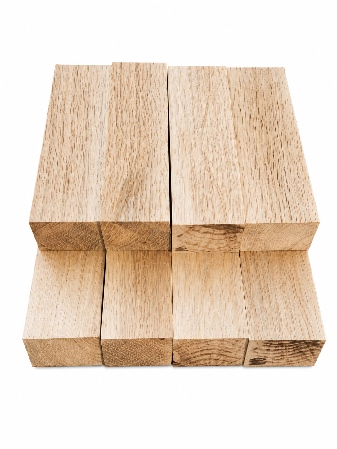 Hevea solid wood blank, 7 in, fine uniform grain