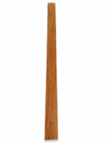 Speckled exotic hardwood board, 35.875 in, dense natural figure