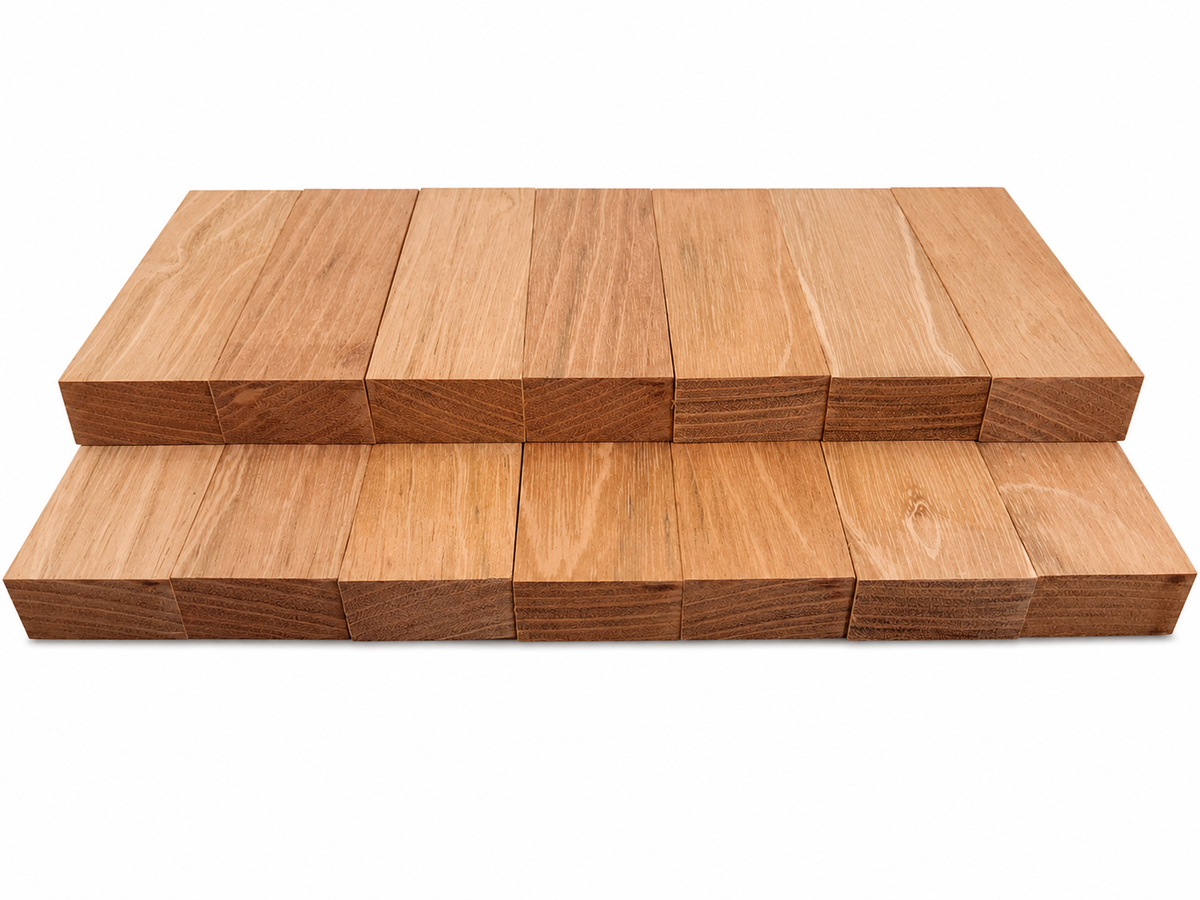 Set of 2 Anaigre blanks for handles and fine woodworking