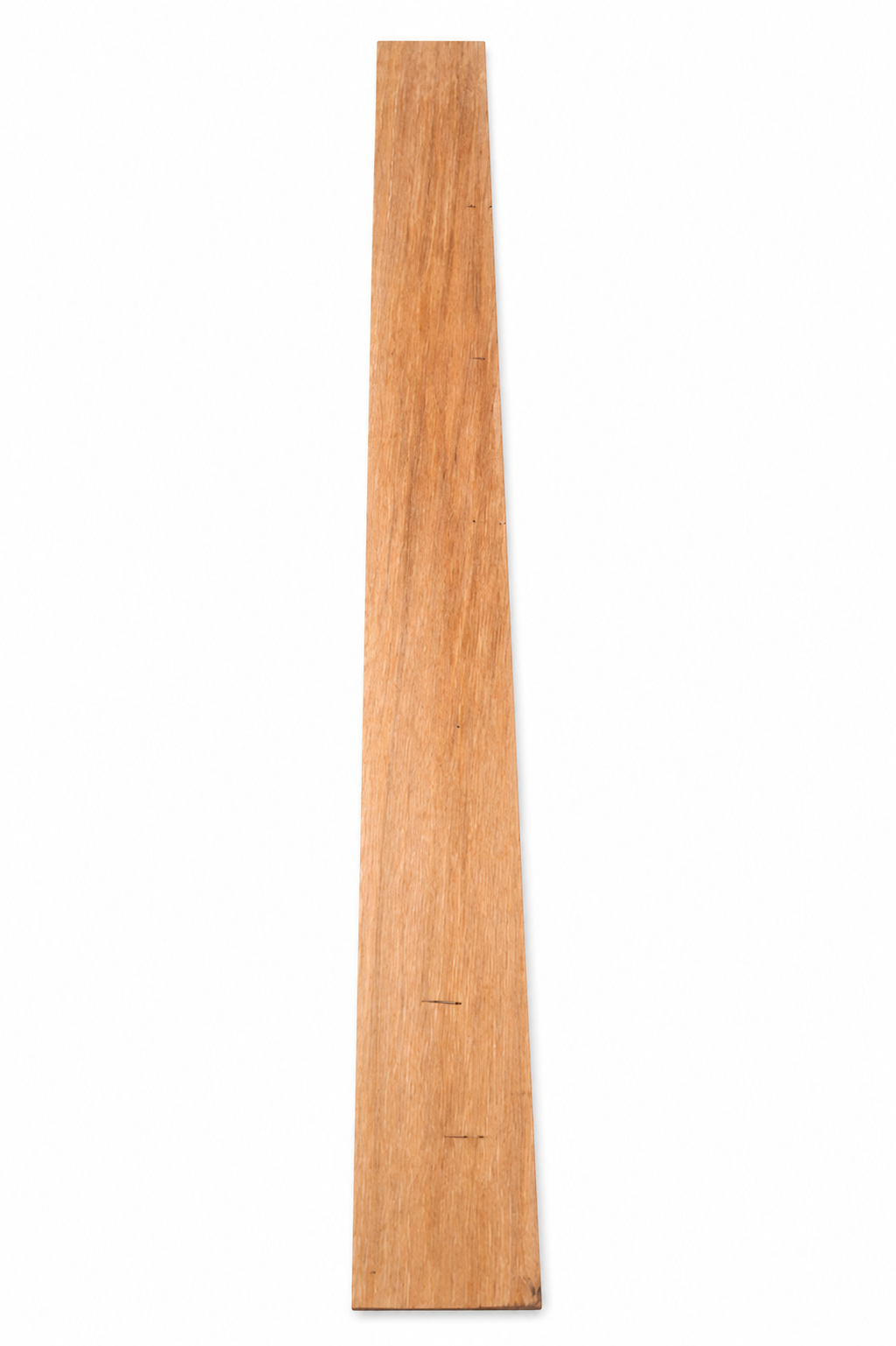 Premium Iroko-style exotic hardwood board with golden figure