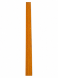 Balau hardwood board, ultra-dense 34 in piece, orange-brown grain