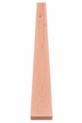 Pink exotic hardwood board, 38 in, uniform rose color
