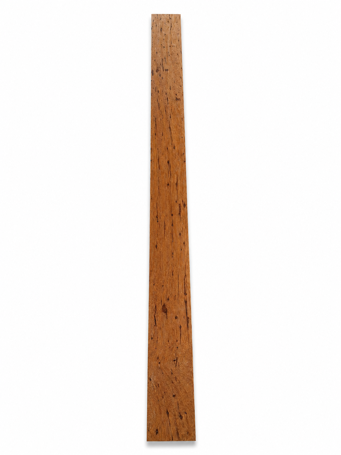 Premium dense hardwood board with dark speckled grain pattern