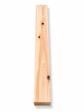 Cedar timber board, 29 in, warm golden tones and natural knots