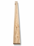 Spalted Maple board, 45.25 in, pale grain and dark knots