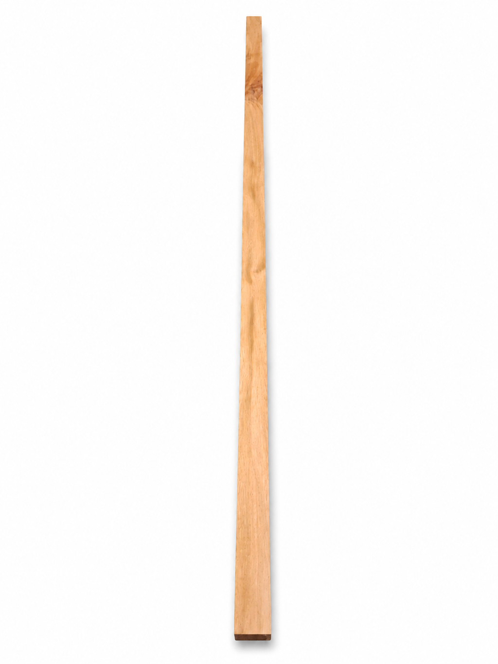 Golden exotic hardwood board, 42.125 in, silky natural grain