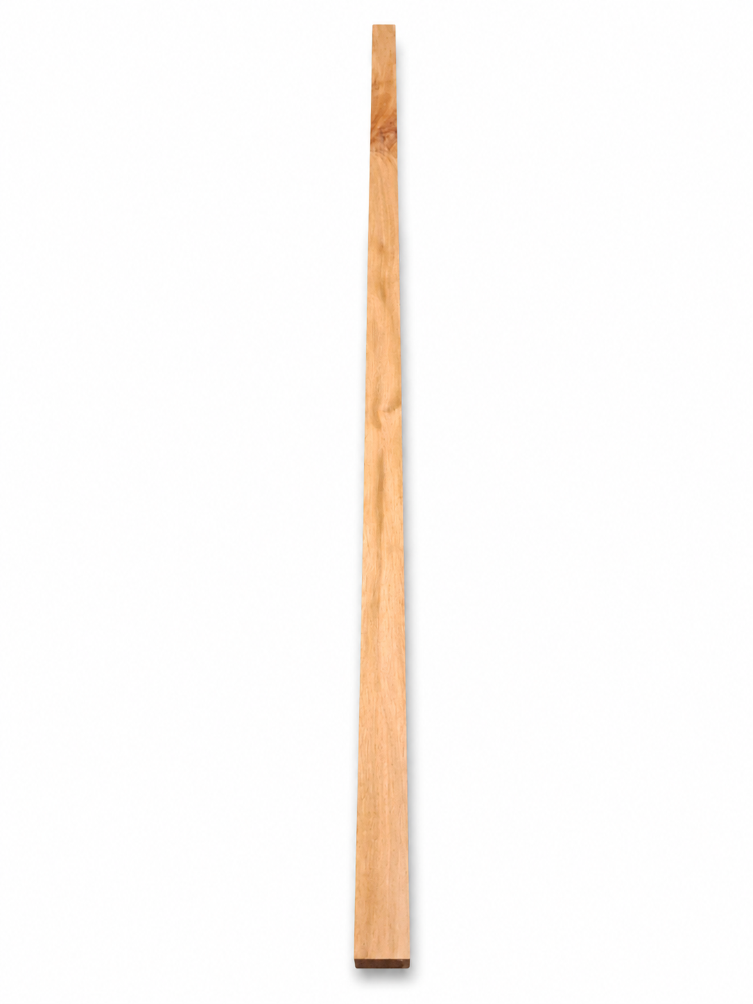 Golden exotic hardwood board, 42.125 in, silky natural grain