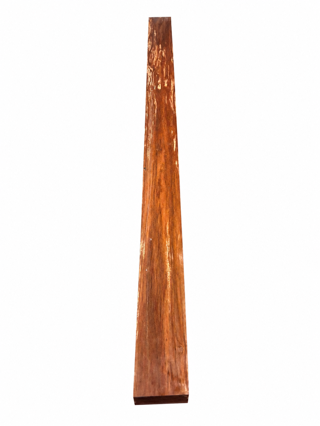 Premium exotic hardwood board with spectacular natural figure