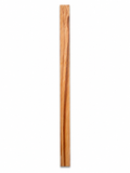 Lignum Vitae board blank, 23 in, golden-honey color and flowing grain
