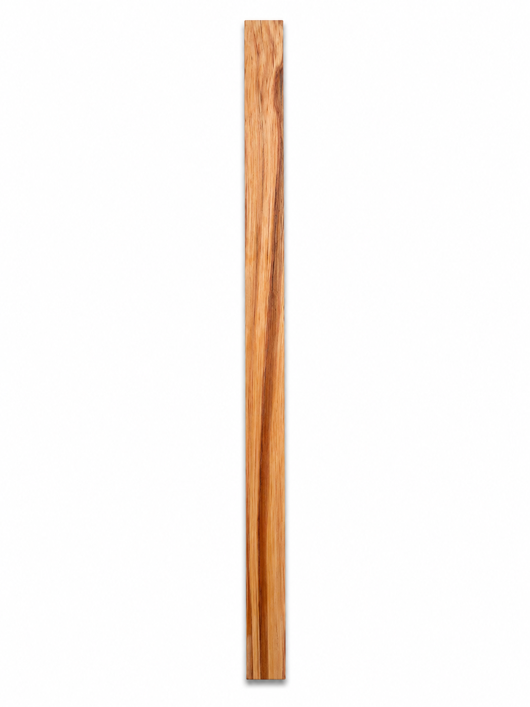 Lignum Vitae board blank, 23 in, golden-honey color and flowing grain