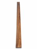Gray charcoal exotic hardwood board, 35.5 in, deep charcoal figure