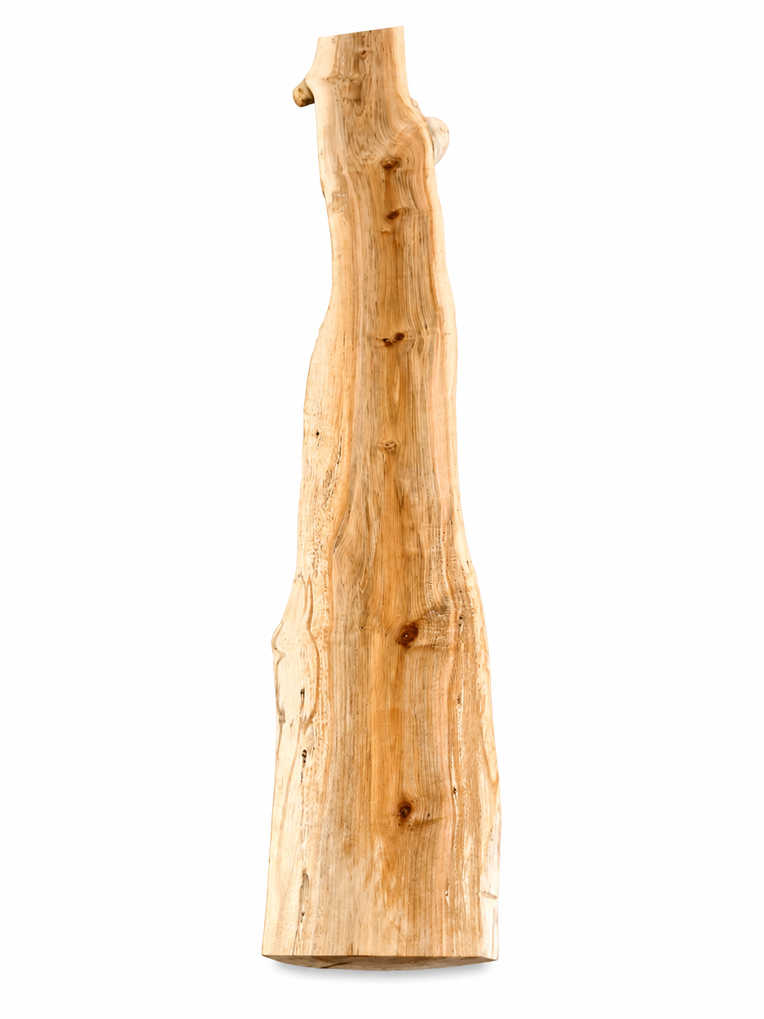 One-of-a-kind Cherry artistic wood blank with organic profile