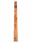 Highly figured chatoyant hardwood board, 33.75 in, strong figure